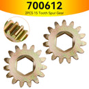 2PCS 700612 15 Tooth Spur Gear 10 DP/20 PA for Lippert RV Slide Out Systems