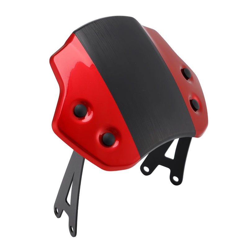 Motorcycle Windshield WindScreen fit for SCRAMBLER 400 X 2024-2025 Red