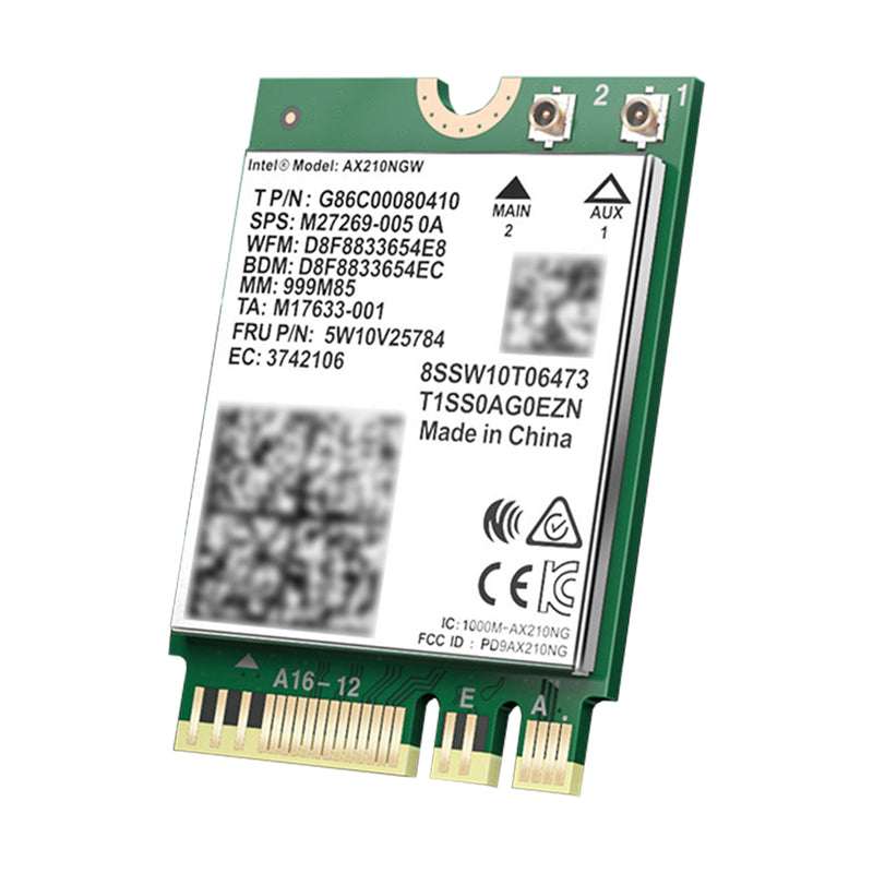 AX210 Module 5374Mbps High-Speed Wireless Gigabit Network Card Supports WIFI6