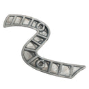 Front Grille S Emblem Decal Badge for MINI Cooper