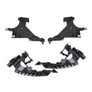 4PCS Front Headlight Mount Support Plate Bracket For Audi A4 S4 2013 2014-2016