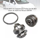 JF015E RE0F11A Transmission Pulley Set W/ Belt Chain 30 Teeth For Nissan SENTRA