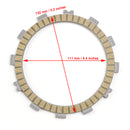 Clutch Friction Plate Kit for Suzuki GSXR600 GSXR750 K6/K7 2006-2007 21441-36F30