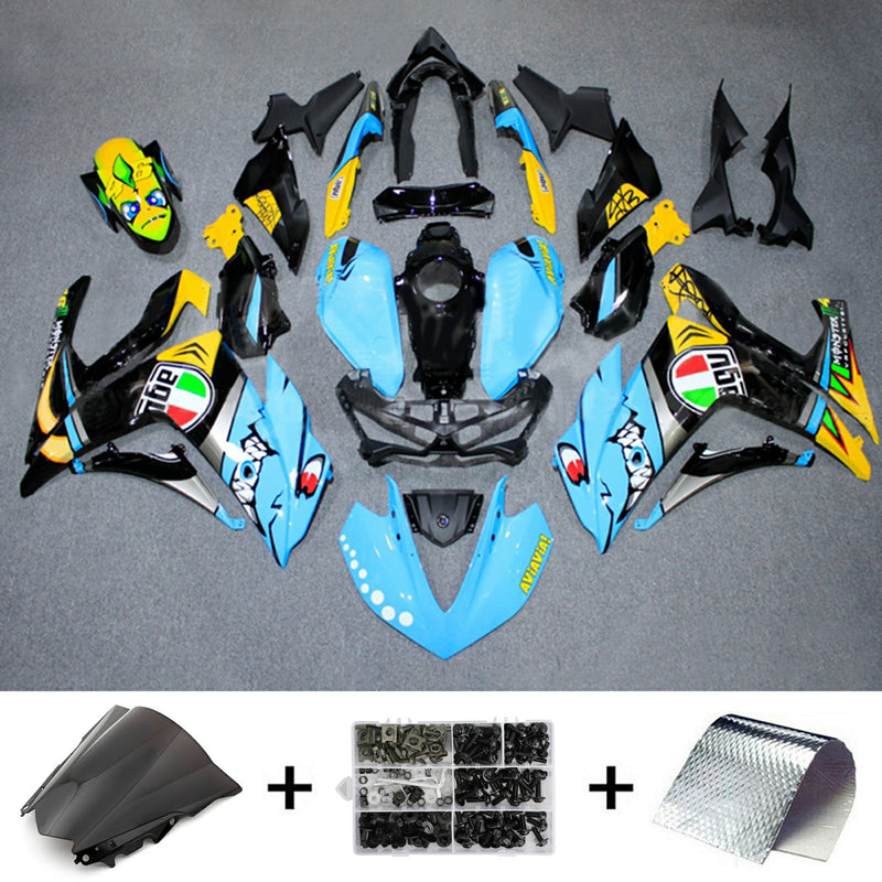 Amotopart Yamaha YZF-R3 2014-2018 R25 2015-2017 Fairing Kit Bodywork ABS