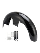 19" Wrap Front Fender ABS For Touring Electra Street Road Glide Baggers FLHT FLHR