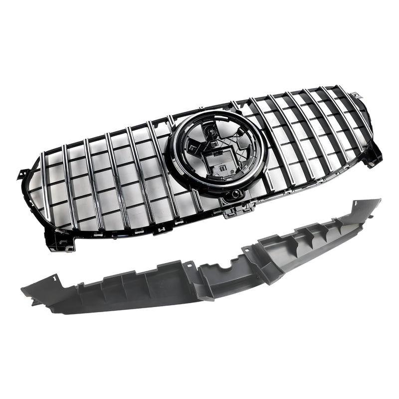 Front Bumper Grille Grill Fit Mercedes Benz GLE-Class W167 GLE350 2020-2022