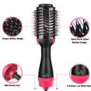 Hair Dryer Brush Styler Straightening Curling Comb 2 In 1 One Step