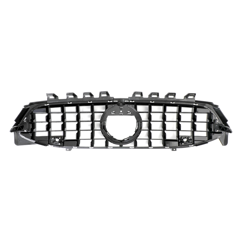 Black Front Bumper Grille Grill Fit Mercedes CLA Class W118 C118 2020-2024 GTR