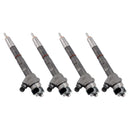 For Seat ALHAMBRA/ALTEA/EXEO/IBIZA/LEON 2.0 TDI 4PCS Fuel Injector 0986435166 0445110688