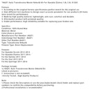 A6GF1 Auto Transmission Master Rebuild Kit For Hyundai Elantra 1.8L 2.0L l4 GAS