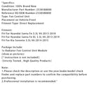 Radiator Fan Control Module For Hyundai Santa Fe 3.3L 13-19 25385B8800