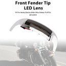 Front Fender Tip LED Lens Fit For Electra Glide Ultra Limited Low 2014-2023