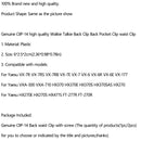 1x Walkie Talkie Back Waist Clip for Yaesu HX370 370E 370S 370SAS 270 VX-7R 7RS