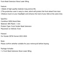 Front Beak Extension Nose Lower Wing For Honda CB750 Hornet 2023-2024