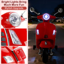 Dual Electric 6V Ride On Motorcycle Toy Car For Kid 3 Wheeler Toy Car Red