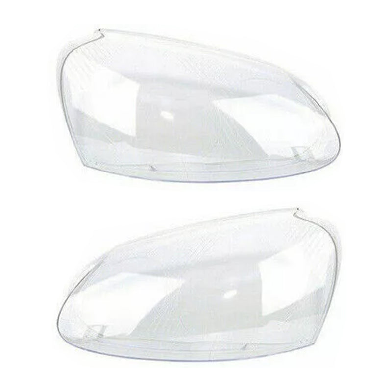 2PCS Front Headlight Lens Headlamp Clear Cover 1K6941005S For VW MK5 2005-2009