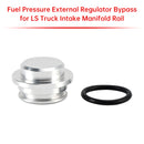 Fuel Pressure External Regulator Bypass for LS Truck Intake Manifold Rail