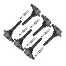 6x Ignition Coils +Spark Plugs UF535 For Mercedes-Benz C230 C300 ML350 R350