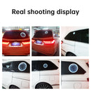 Car Rear Window Lamp Side Lamp Embossed Moon Decorative Lamp