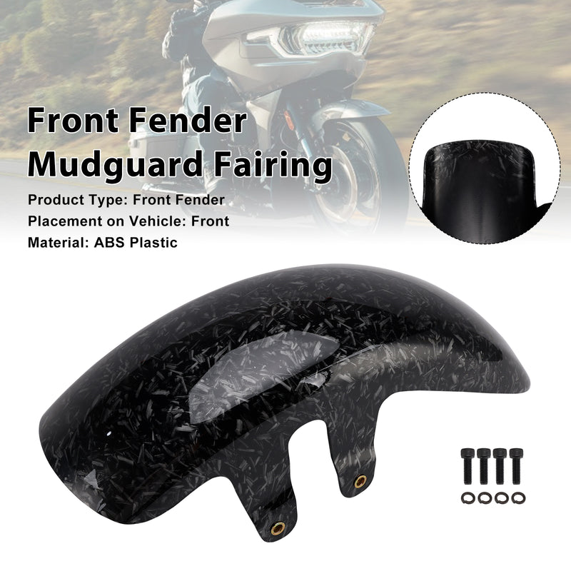 Front Fender Mudguard Fairing For Touring CVO Road Glide / Street Glide 23-25