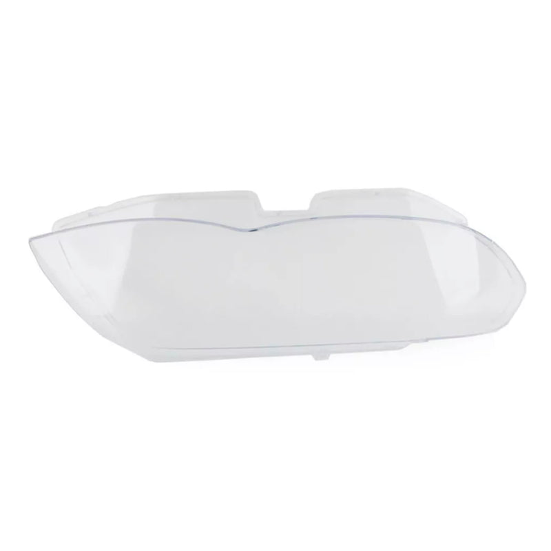 2PCS Front Headlight Glass Clear Cover For BMW X5 E53 2004-2006