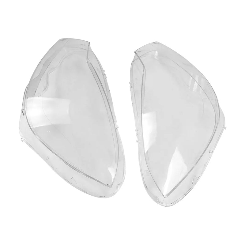 2PCS Front Headlight Lens Cover LampShade For Mercedes Benz C W204 2011-2015