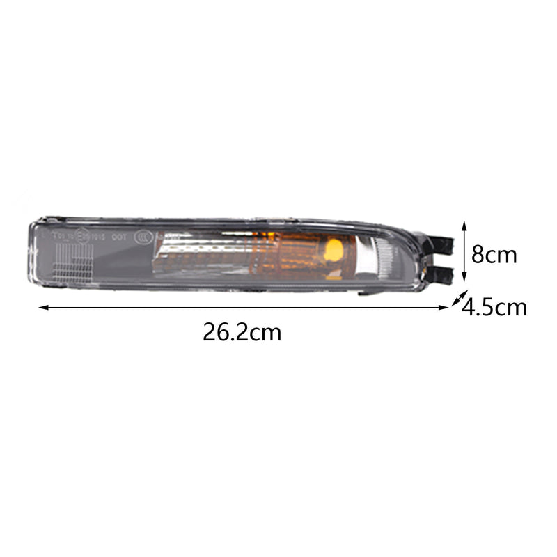 1 Pcs Front Bumper Left Turn Signal Light For Volkswagen Beetle 12-19 5C5953041A