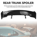 57" 145cm Universal Racing GT Style Down Force Trunk Spoiler Wing Glossy Black
