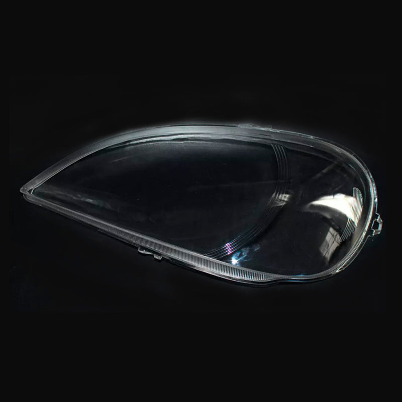 2PCS Front Headlight Glass Clear For Mercedes Benz ML-Class W163 2002-2005