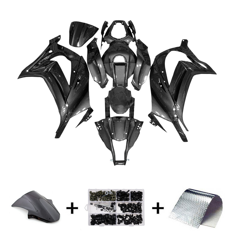 Injection Fairing Kit Bodywork Plastic ABS fit For Kawasaki ZX10R 2011-2015