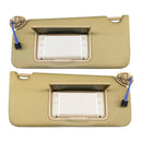2008-2017 Honda Accord Pair Of Beige Sun Visor 83280TA5A51ZA