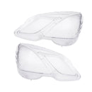 2PCS Front Headlight Glass Clear Cover For Mercedes Benz E-Class W212 2009-2014
