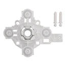 Left Car Side Mirror Glass Lens White Plastic Bracket Clip Holder for Honda