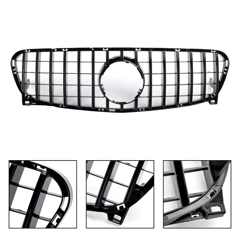 Front Radiator Grille Grill Fit Mercedes Benz GLA-Class W156 GLA45 2013-2017