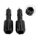 Aluminum Frame Crash Slider Protection Black For Yamaha Yzf-R7 Yzf R7 2021-2023