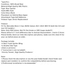 Gloss Black Rear Spoiler For Mercedes-Benz C-Class W206 21-24 AMG Style