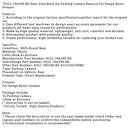 HJ32-19G590-BD Rear View Back-Up Parking Camera Reverse For Range Rover Evoque