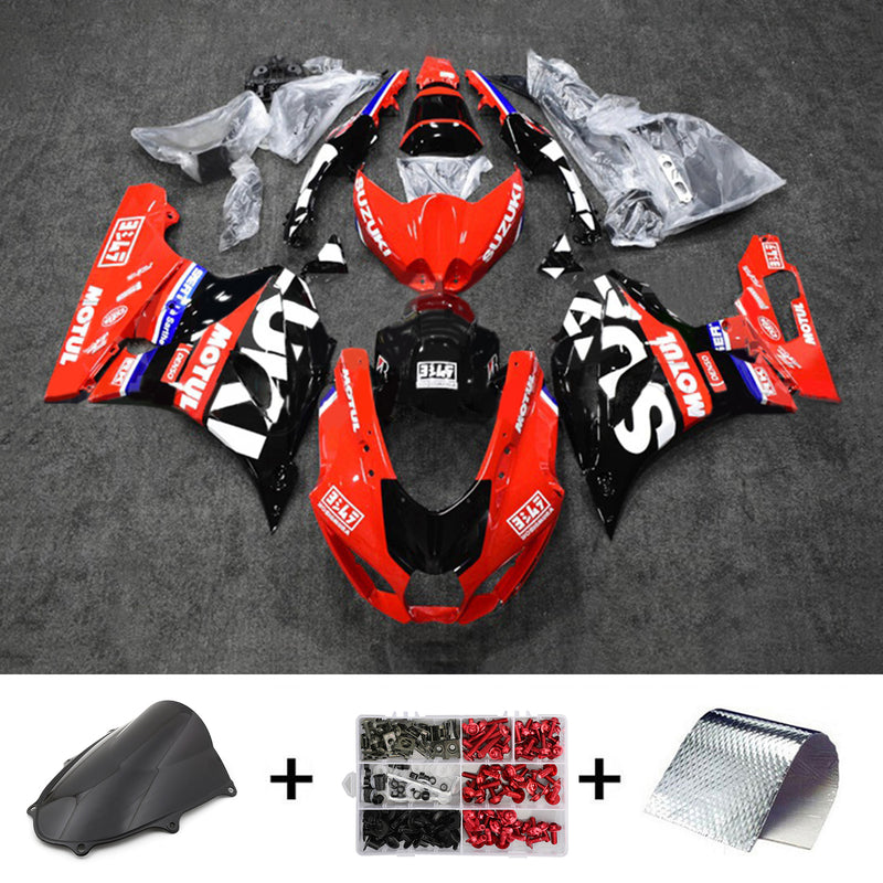 Amotopart Suzuki GSXR1000 2017-2023 K17 Fairing Kit Bodywork Plastic ABS