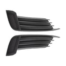 2X Car Front Bumper Fog Light Grilles For Audi A3 S3 2013-2017