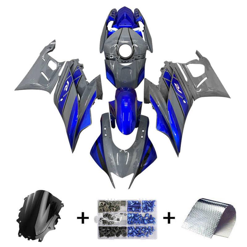 Amotopart Yamaha YZF-R3 R25 2019-2021 Fairing Kit Bodywork Plastic ABS