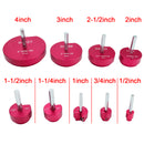 9PCS PVC Pipe Reamer Kit Fitting Socket Saver SCH Plumbing Tools For 1/2" Drills