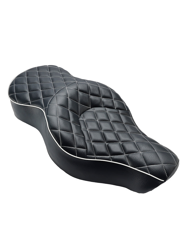 Complete Cushion Rider Passenger Seat Black Fits For Xl883N Xl1200N Custom 04-18