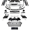 Fit AUDI R8 4S 2016-2020 Upgrade 2021-2024 Carbon Fiber Body Kit Bumper
