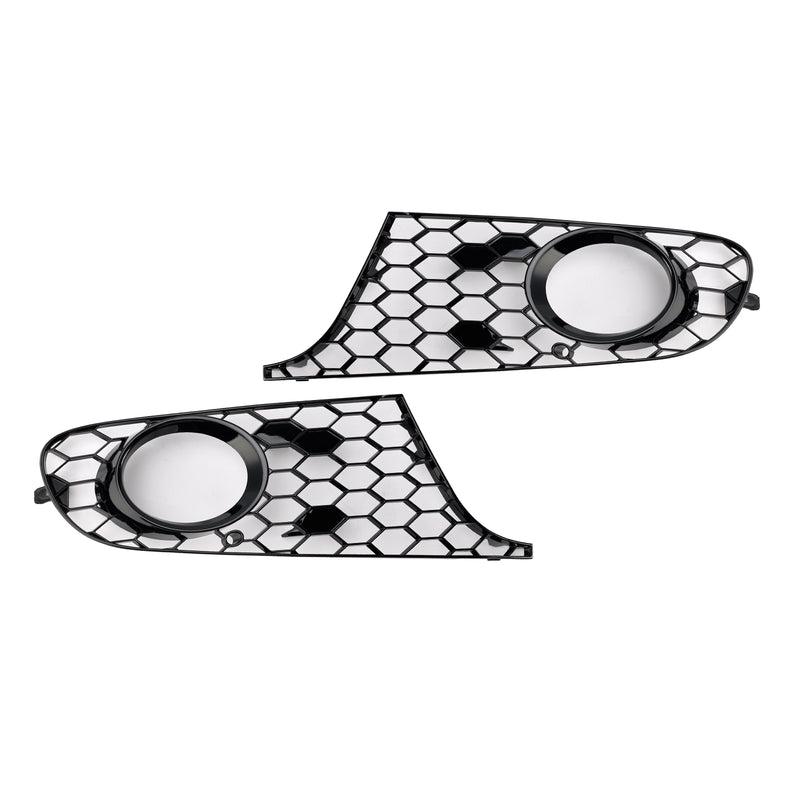 2PCS Fog Light Cover Grille Grill 5K0853665 Fit VW MK6 Golf Jetta 2009-2013