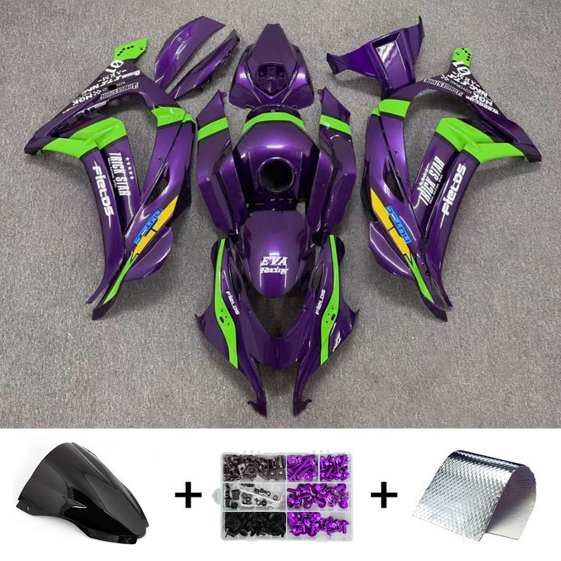 Amotopart Kawasaki ZX10R 2016-2020 Fairing Kit Bodywork Plastic ABS