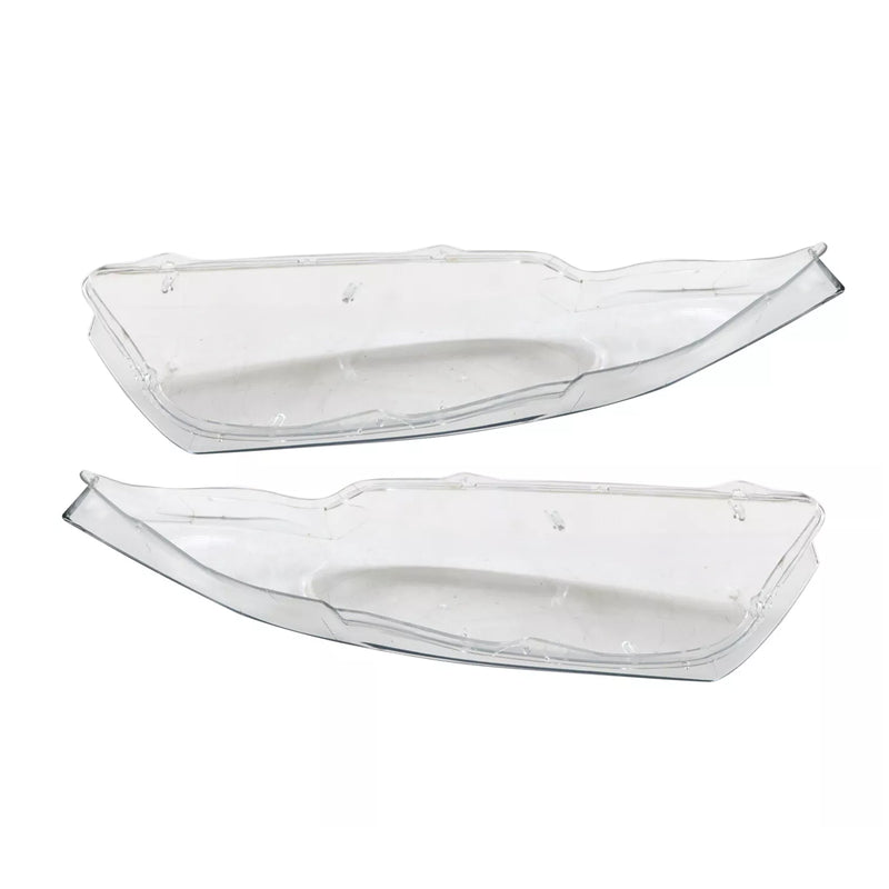2PCS Xenon Headlight Headlamp Clear Lens Cover For BMW 3 E90 E91 Sedan 2005-2012