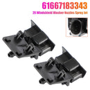 2X Windshield Washer Nozzles Spray Jet for BMW X1 E84 X6 E71 61667183343