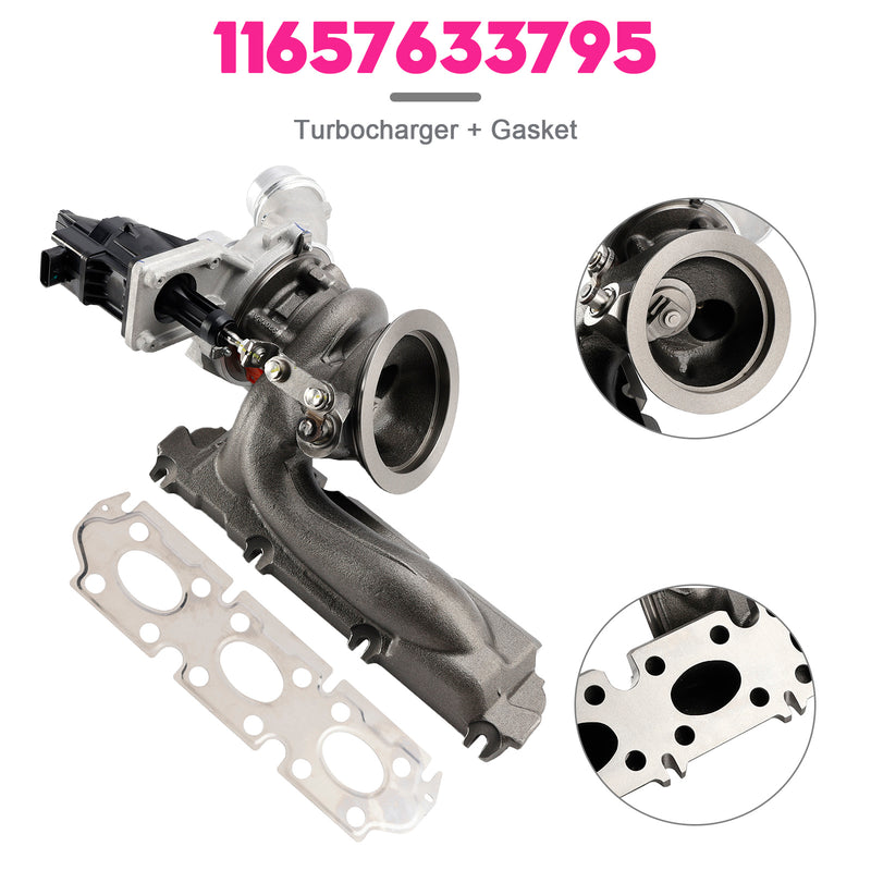11657633795 Turbocharger + Gasket for BMW 116i 118i 218i 318i 418i Petrol