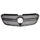 Chrome Front Bumper Grill Grille Fit Mercedes Vito W447 2014-2023 Diamond