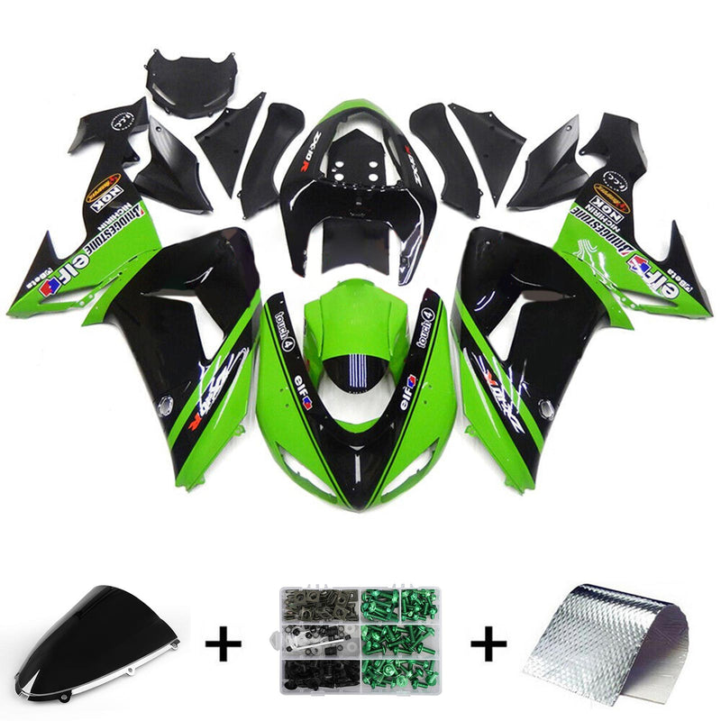 Amotopart Kawasaki ZX10R 2006-2007 Fairing Kit Bodywork Plastic ABS